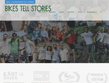 Tablet Screenshot of bikestellstories.com